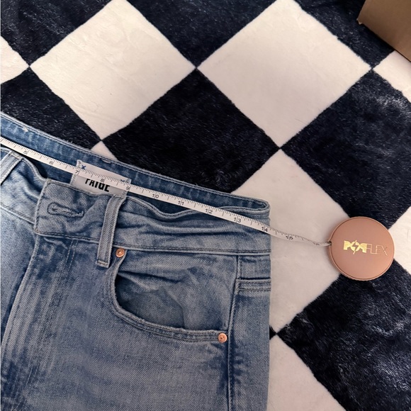 PAIGE Women's Denim Straight Leg Jeans SASHA - Picture 6 of 7